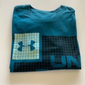 Under Armour Men’s Large Teal Tee